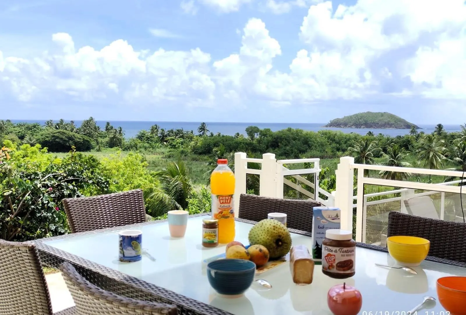 아파트 Azur, Bas De Villa Piscine, Vue Mer 라 트리니테 마르티니크